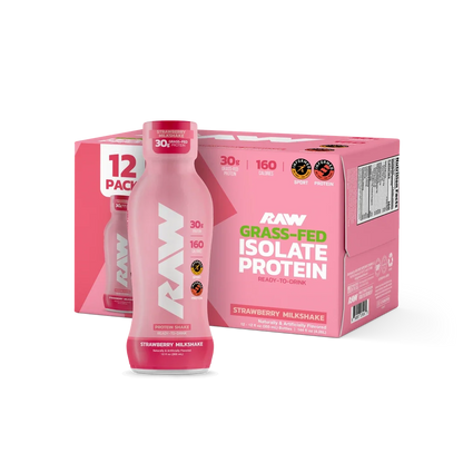 RAW Protein Shake Isolate RTD - 355ml Bottle