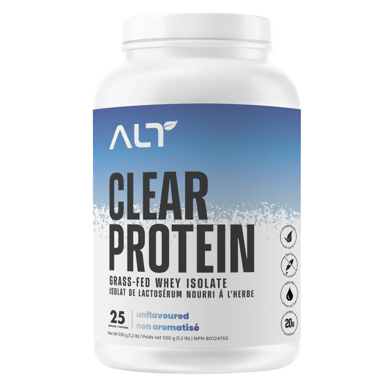 ALT - Clear Protein Grass-Fed Whey Isolate