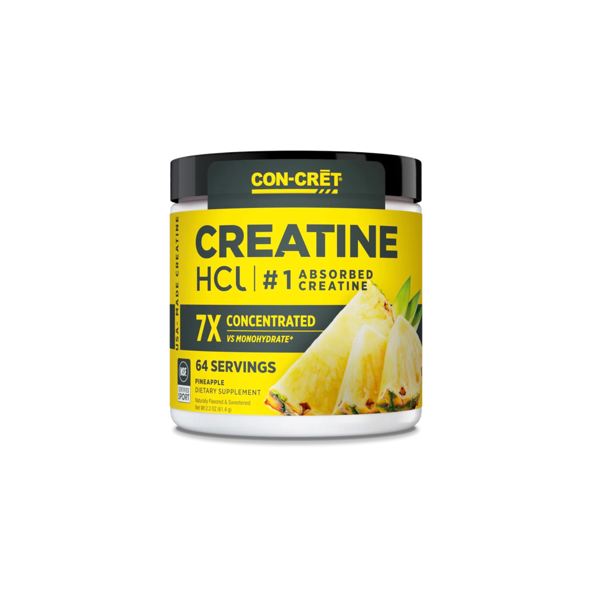 CON-CRĒT® Creatine HCl Powder - Pineapple