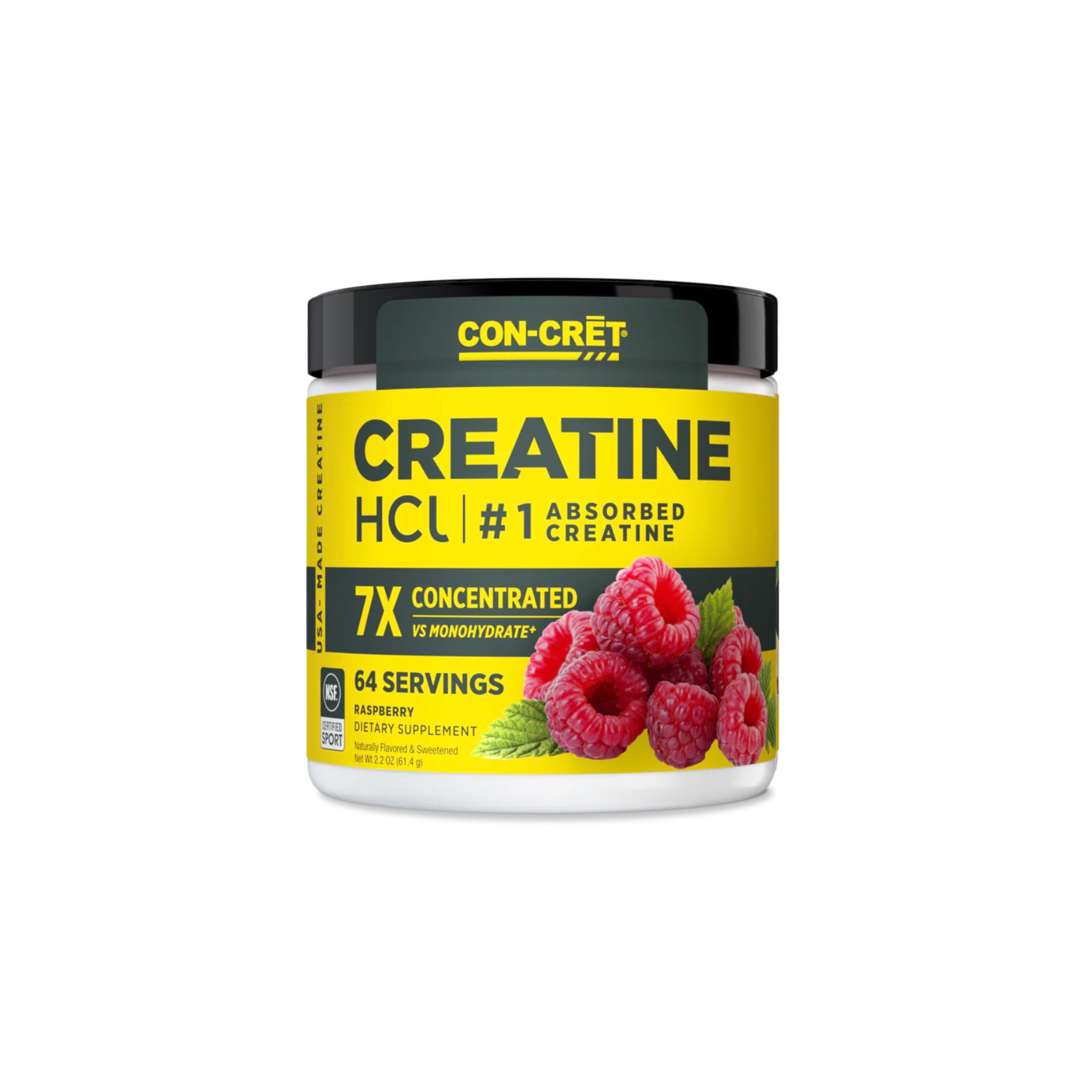 CON-CRĒT® Creatine HCl Powder - Raspberry