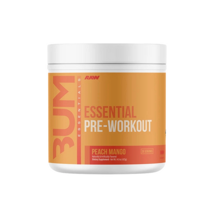 CBUM Essential Pre-Workout - Peach Mango 30 Servings