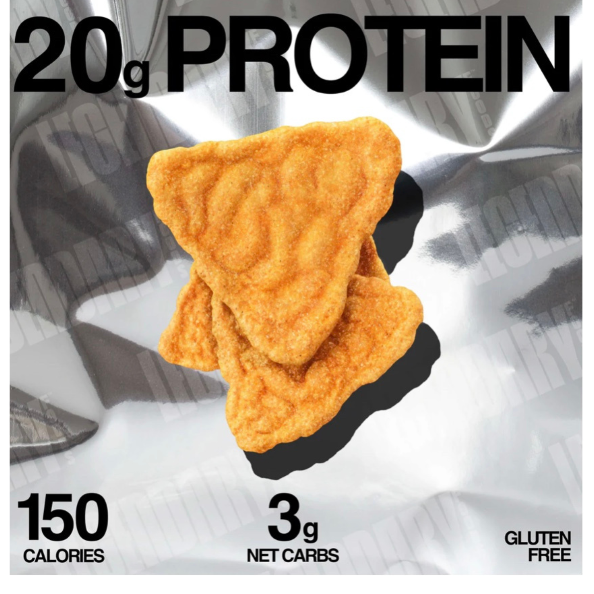 Nacho Cheese Popped Protein Chips