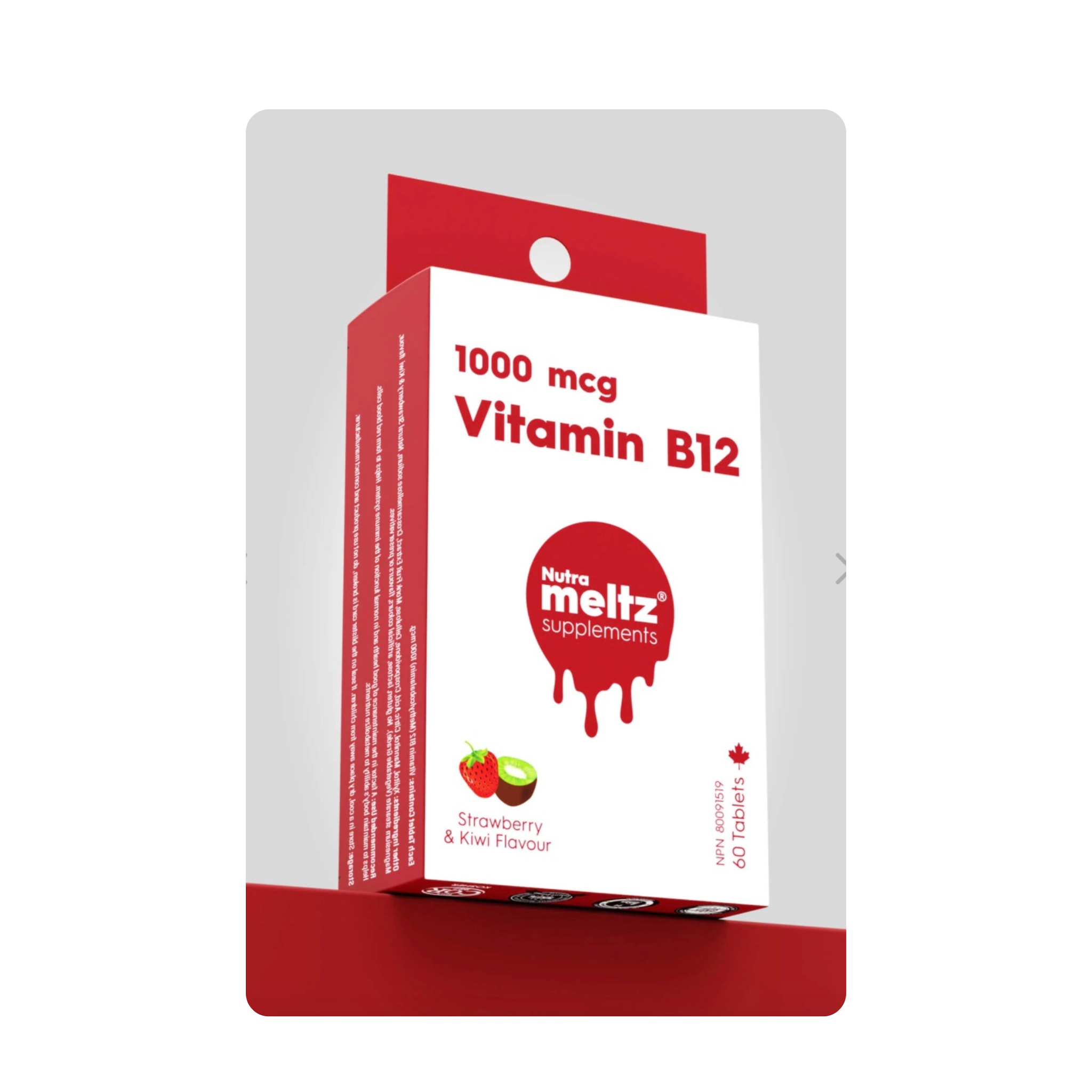 NutraMeltz Vitamin B12 1000mcg