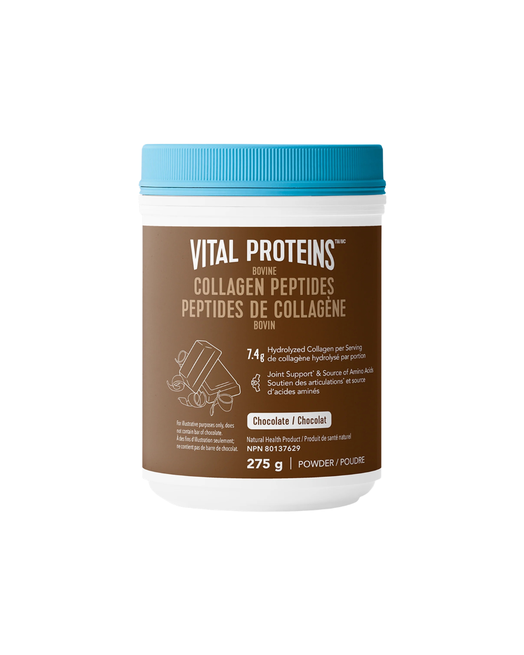 Vital Proteins Chocolate Collagen Peptides 275g