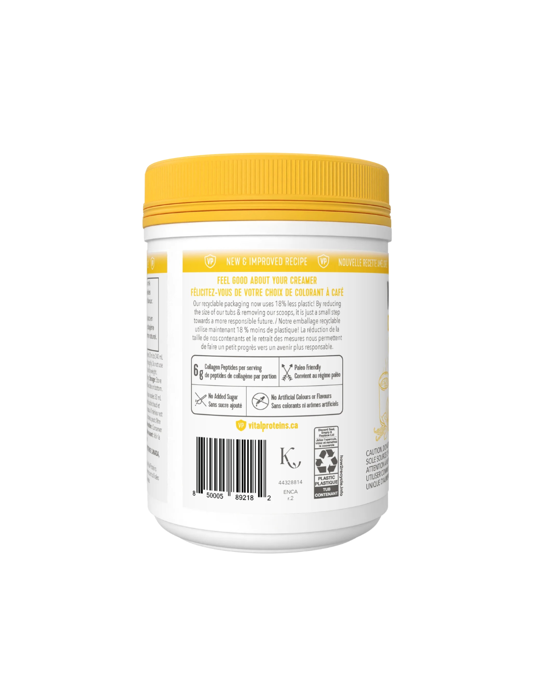 Vital Proteins Vanilla Collagen Creamer 303g