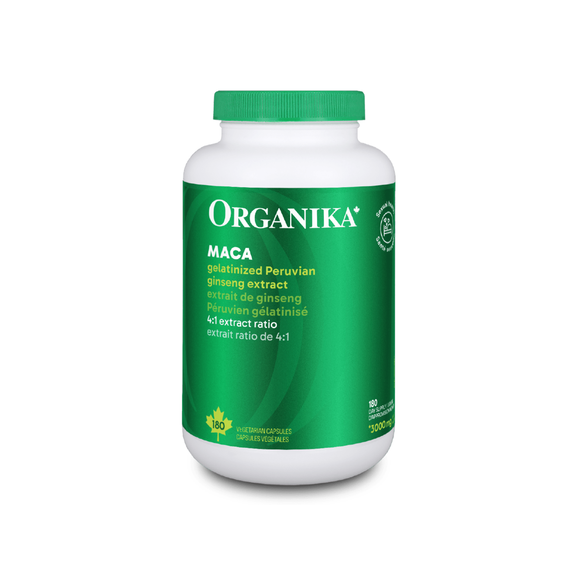 Organika Maca 750 mg, 180 Cap