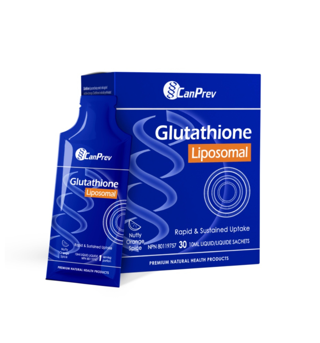 CanPrev Liposomal Glutathione Nutty Orange Spice | Antioxidant & Liver Support