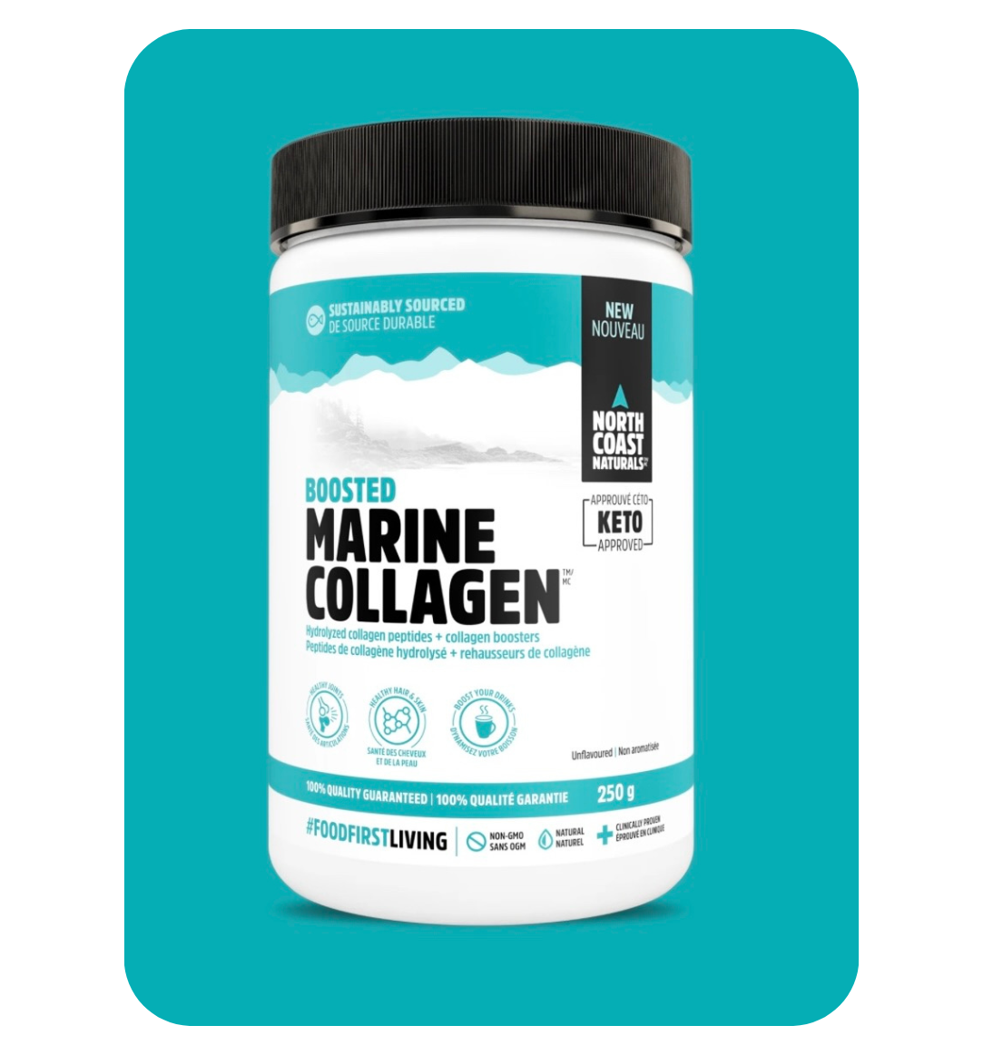 North Coast Naturals Boosted Marine Collagen 250g