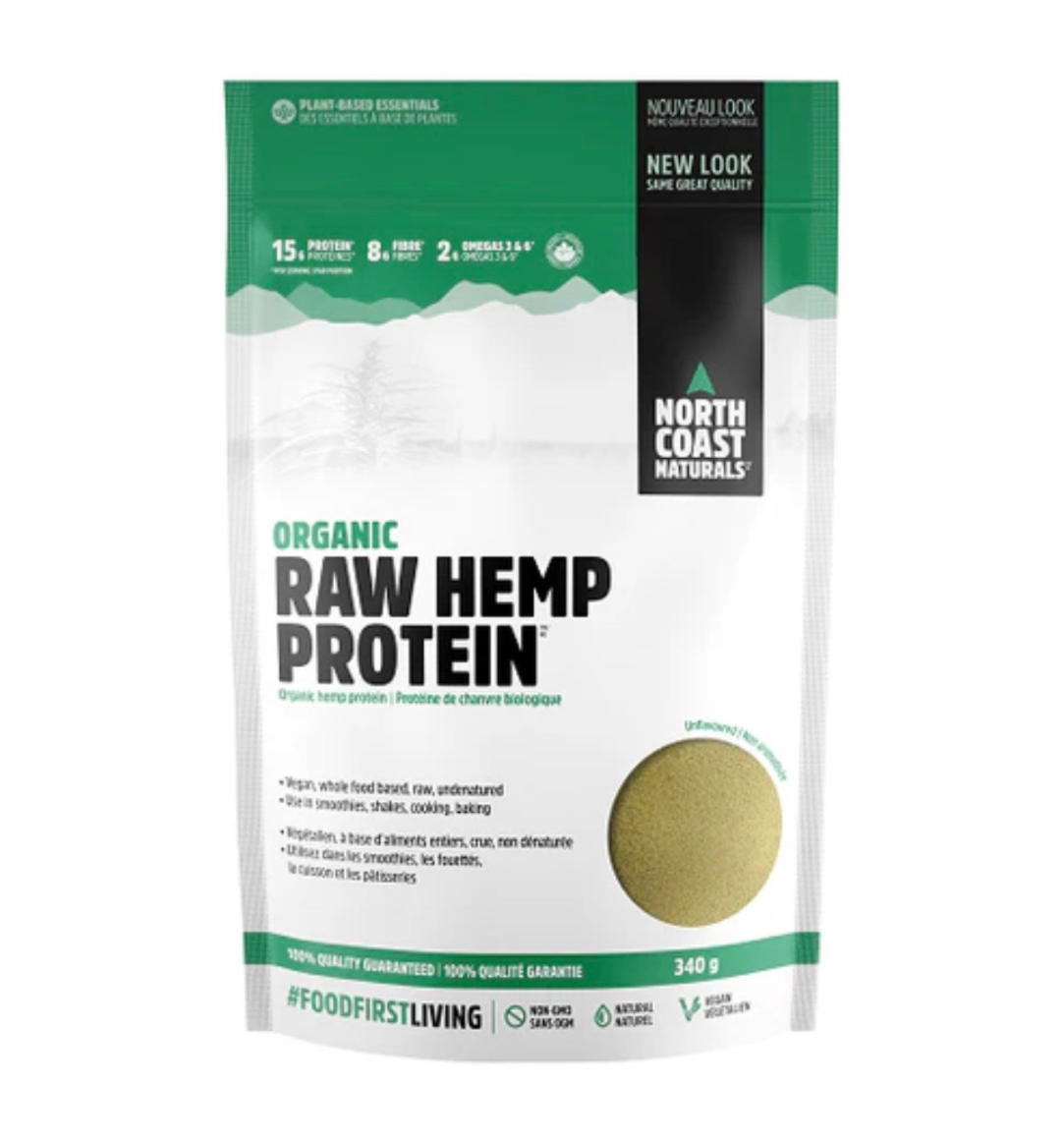 North Coast Naturals Hemp Protein Unflavoured, 340 g