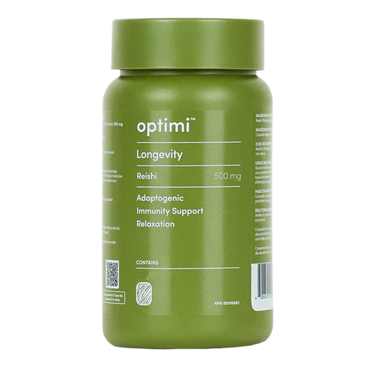 Optimi Longevity Reishi (120 Capsules)