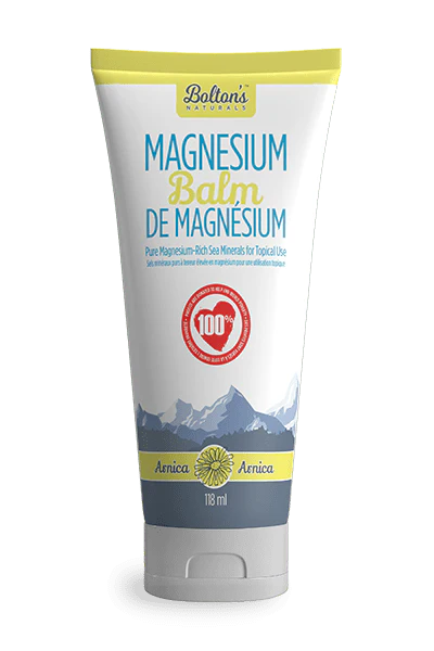 Bolton Naturals Magnesium Balm with Arnica - Natural Muscle Relief & Recovery Cream