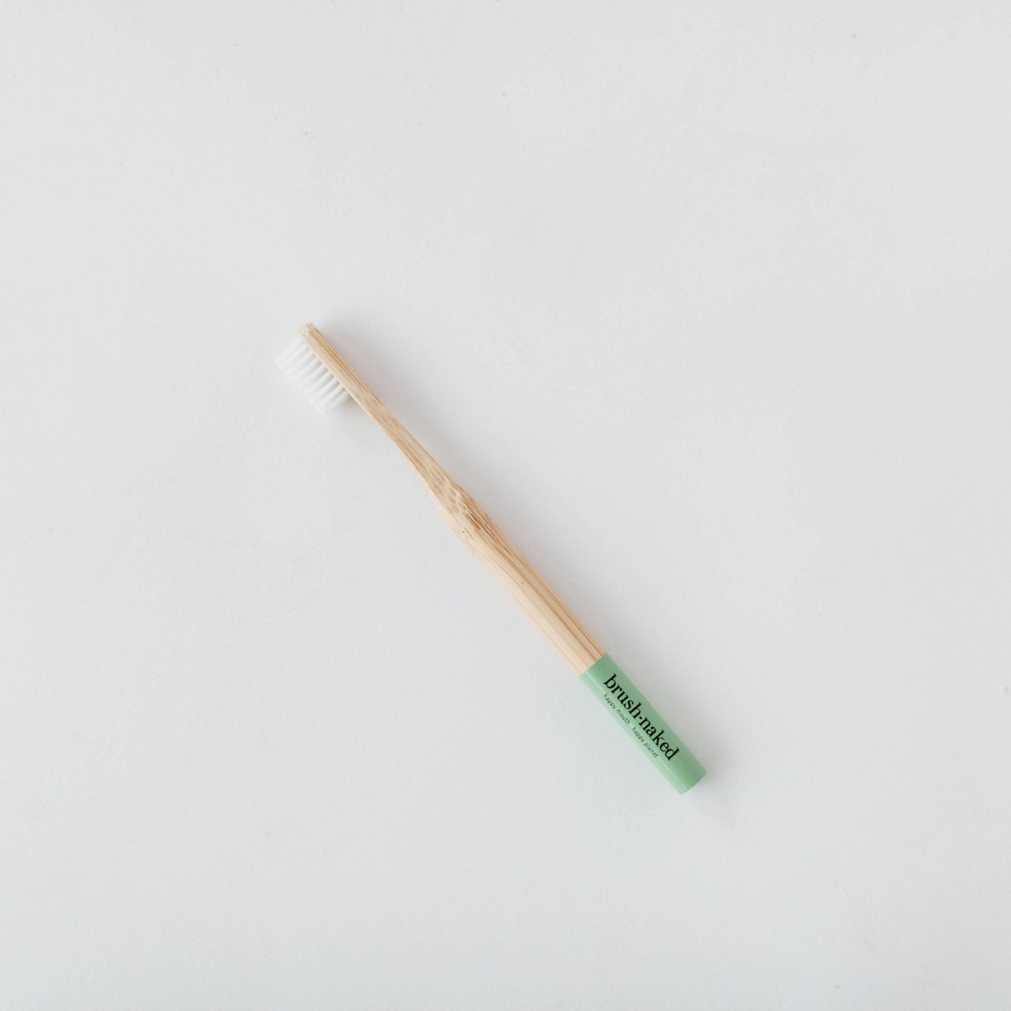 Adult Soft Nylon Toothbrush: White