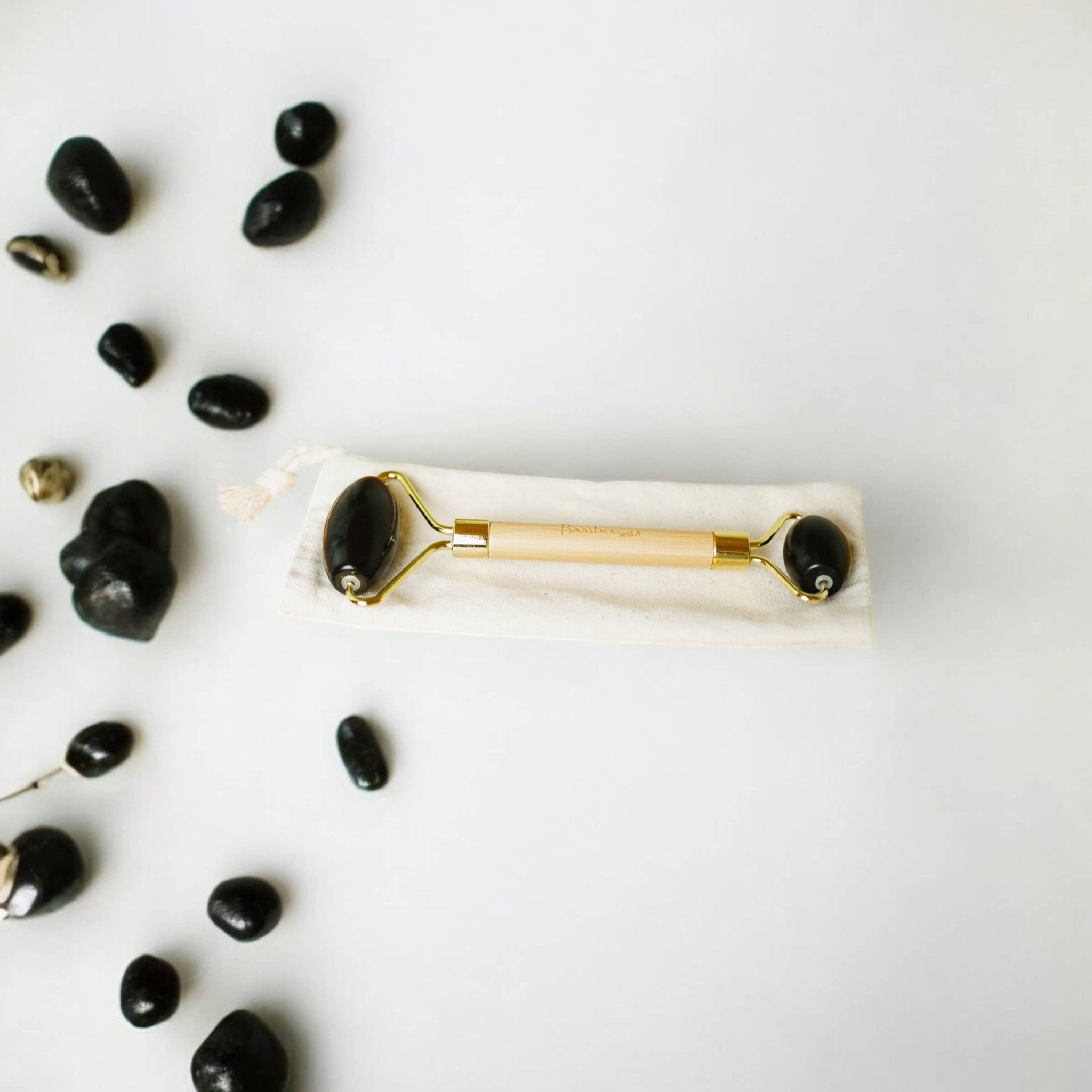 Bamboo Facial Massage Roller | Self Care Holiday Bestseller: Jade