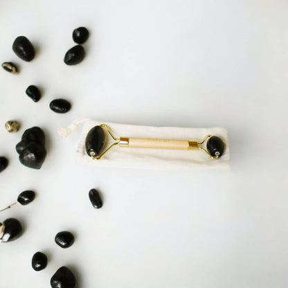 Bamboo Facial Massage Roller | Self Care Holiday Bestseller: White Jade