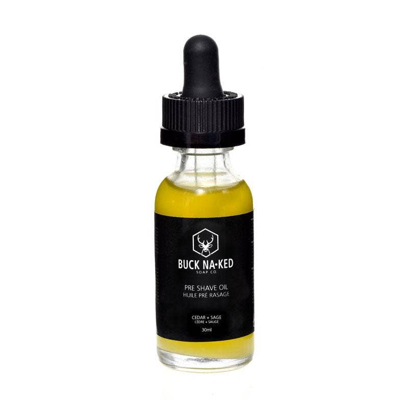 Cedar + Sage Pre Shave Oil