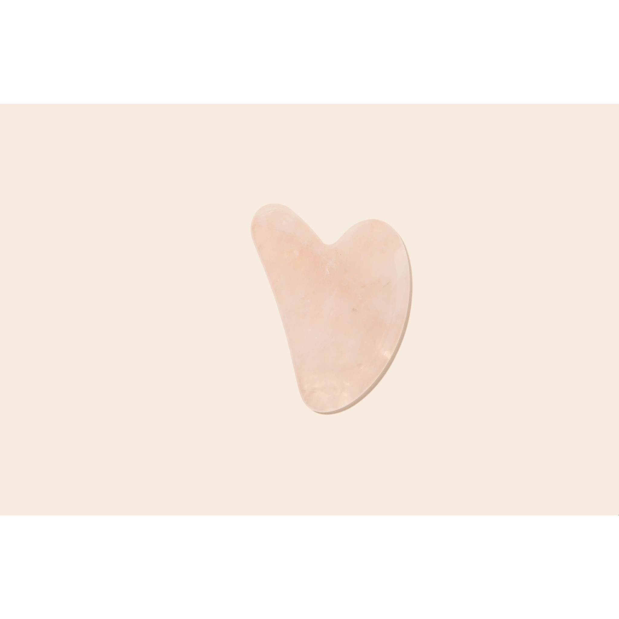 Gua Sha Stone | Facial Stone | Skincare Bestseller: Rose Quartz