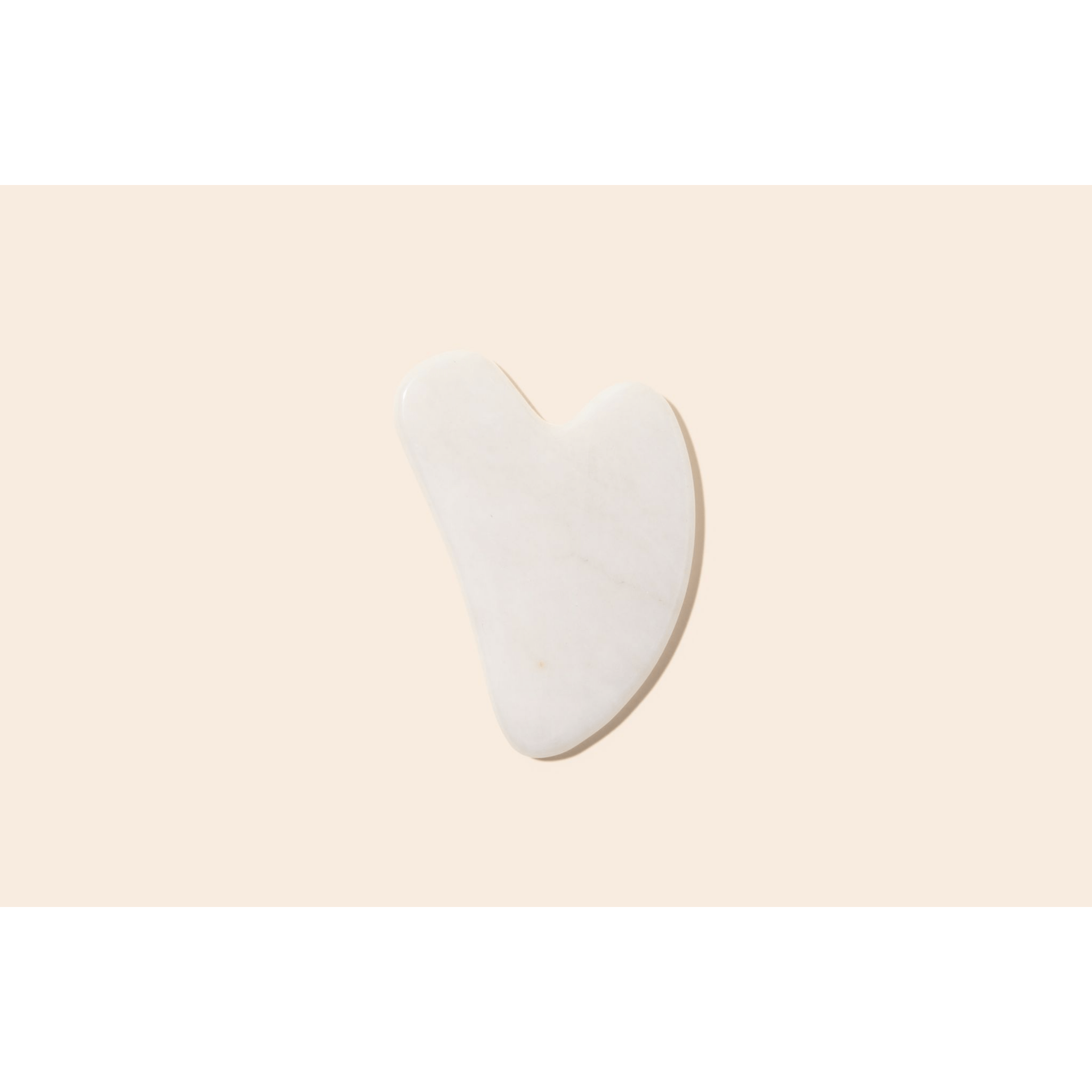 Gua Sha Stone | Facial Stone | Skincare Bestseller: White Jade