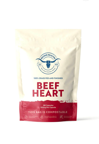 Higher Healths - Beef Heart - bag Antioxidant Abundance, 180 capsules