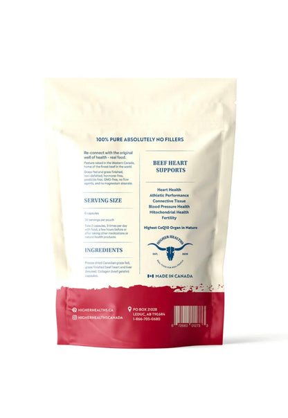Higher Healths - Beef Heart - bag Antioxidant Abundance, 180 capsules