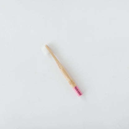 Kids Soft Nylon Toothbrush: White