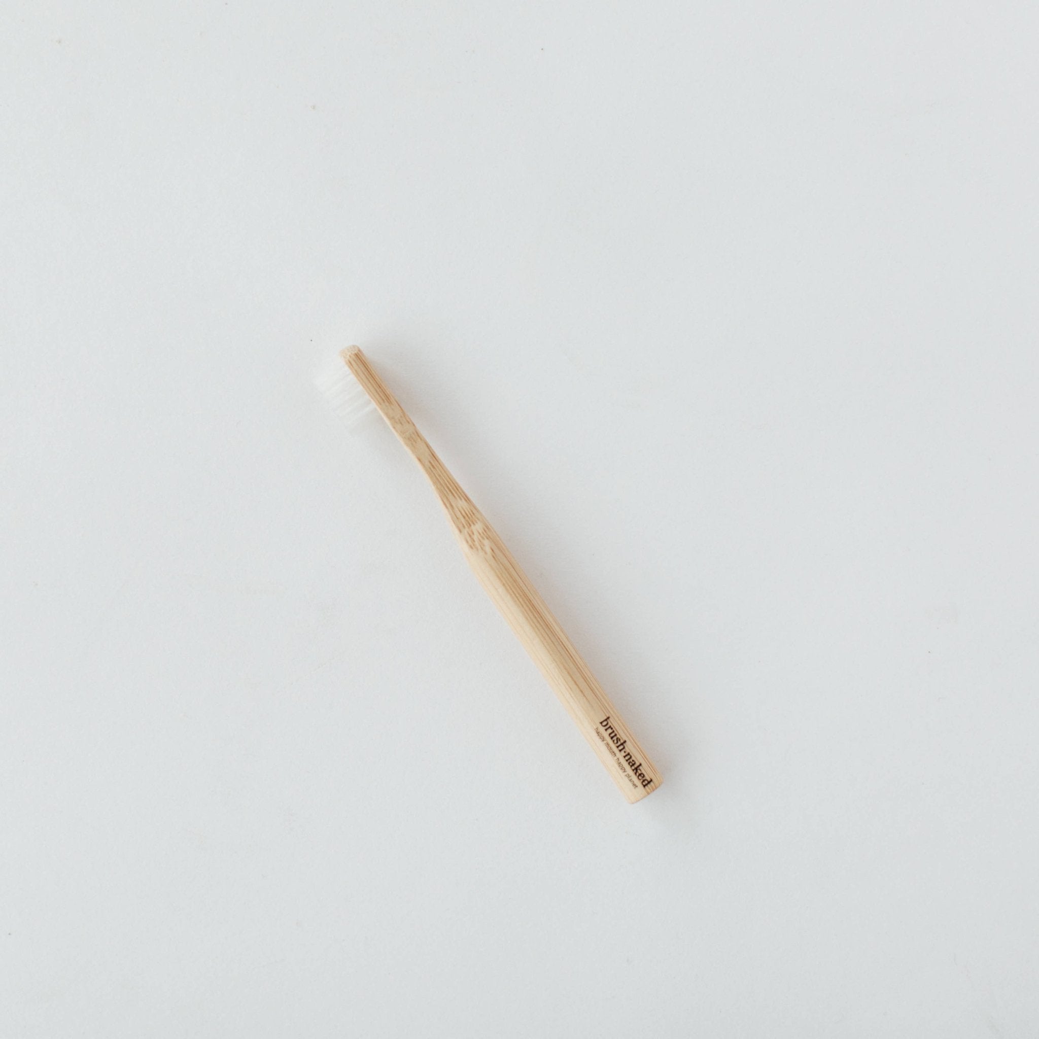 Kids Soft Nylon Toothbrush: White