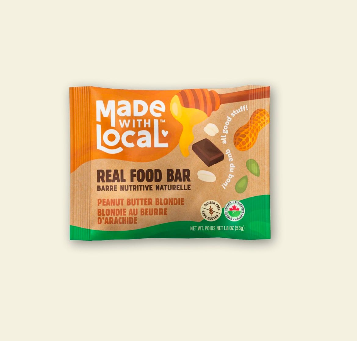 Made with Local - Peanut Butter Blondie