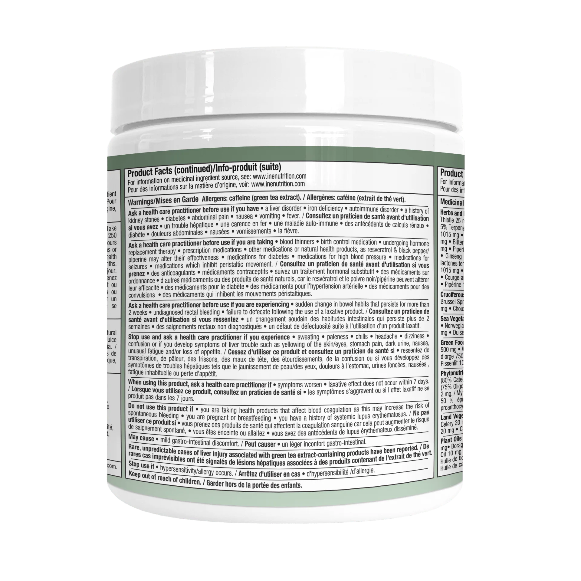Ine+ Nutrition Super Greens Mixed Berry Powder