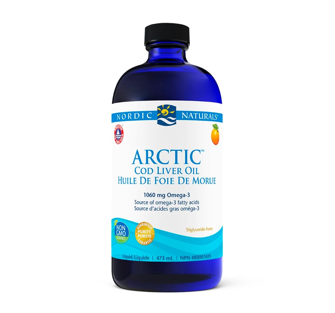 Nordic Naturals Cod Liver Oil, Orange, 473 ml