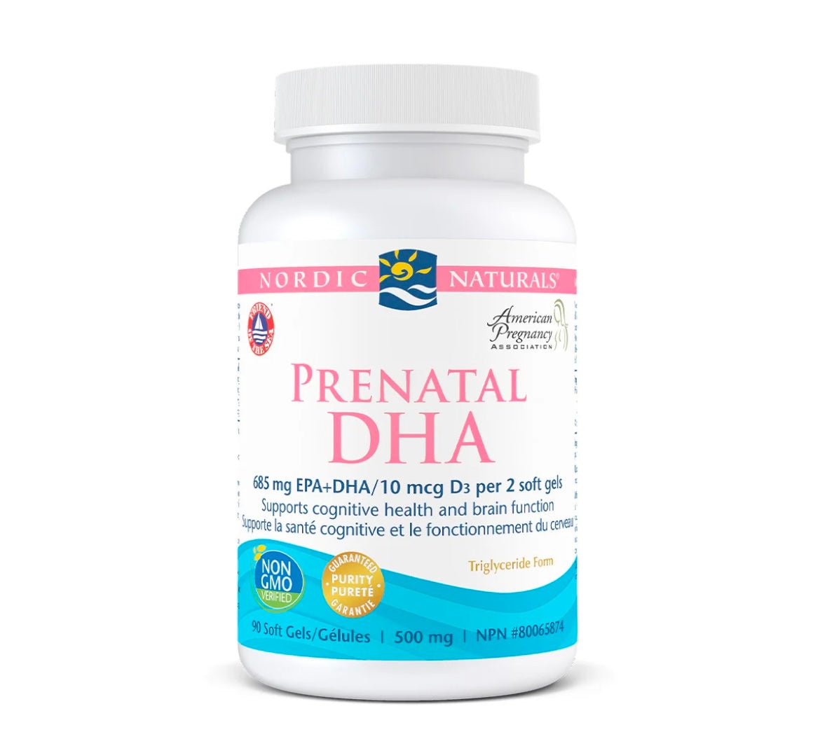 Nordic Naturals Prenatal DHA, 90 capsules