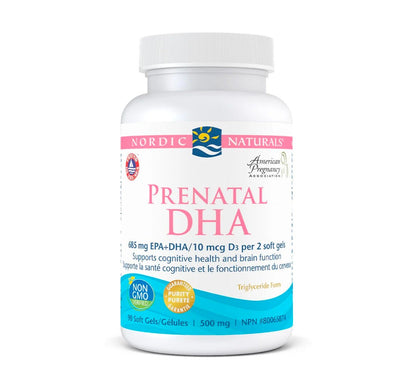 Nordic Naturals Prenatal DHA, 90 capsules