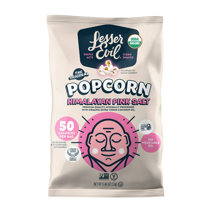 Organic Popcorn, Himalayan Pink .46 oz - 96 pack