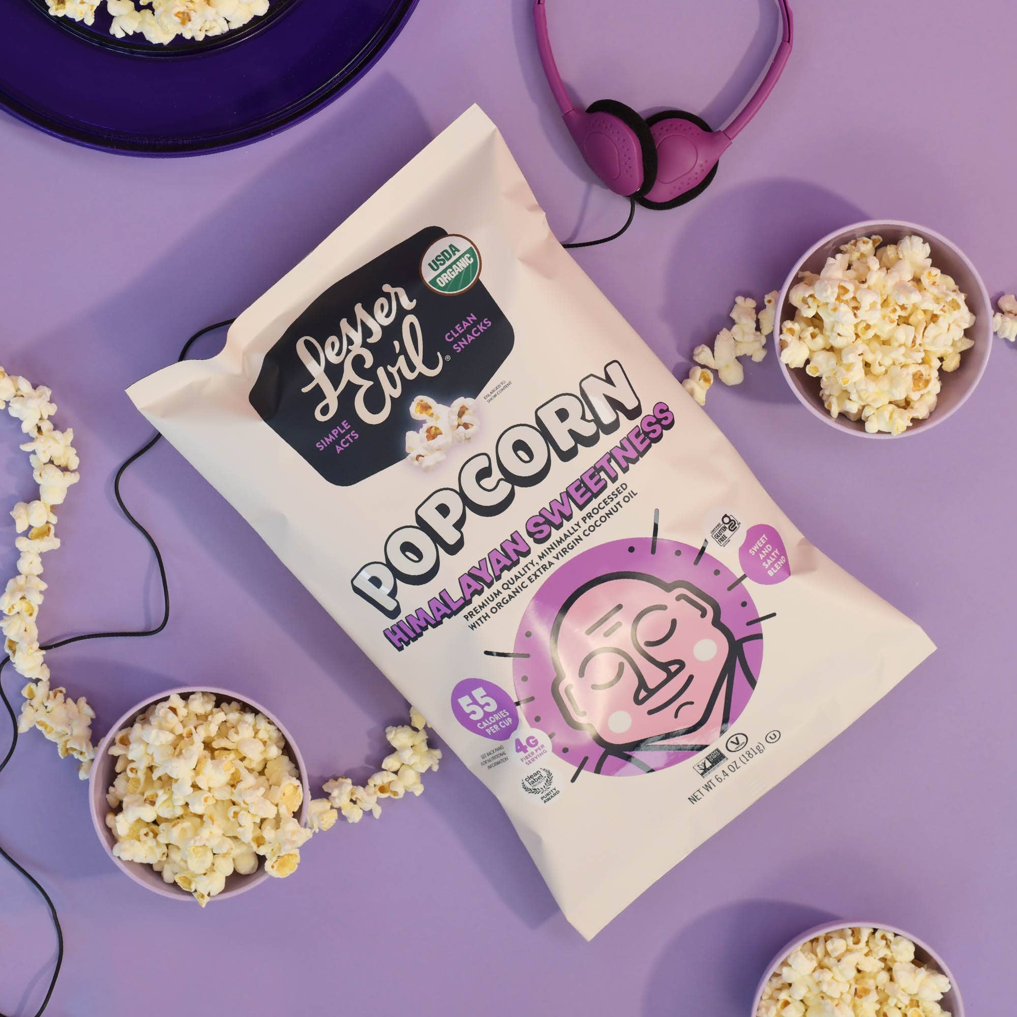 Organic Popcorn, Himalayan Sweetness 6.4 oz