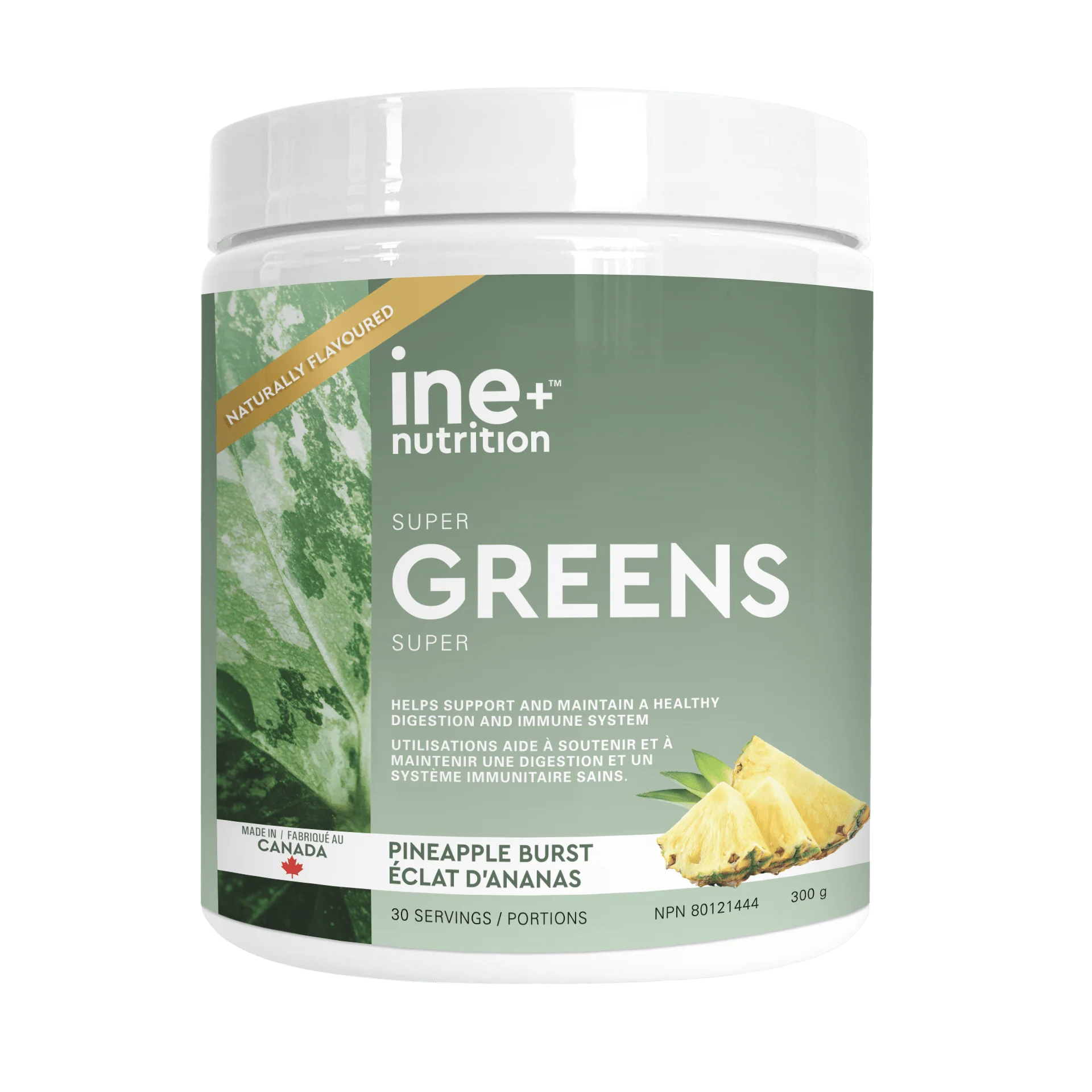 Ine+ Nutrition Super Greens Pineapple Burst