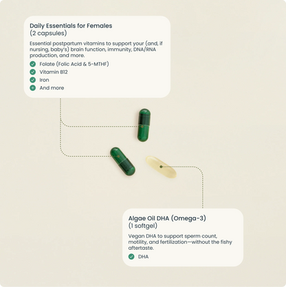 Bird&Be The Postpartum Postnatal Multi-Nutrient Capsules