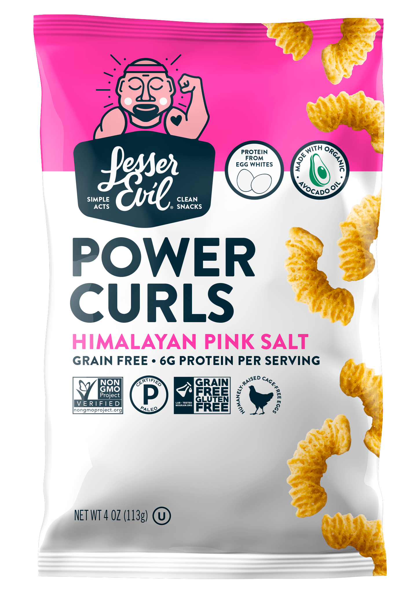 Power Curls, Himalayan Pink Salt 4 oz