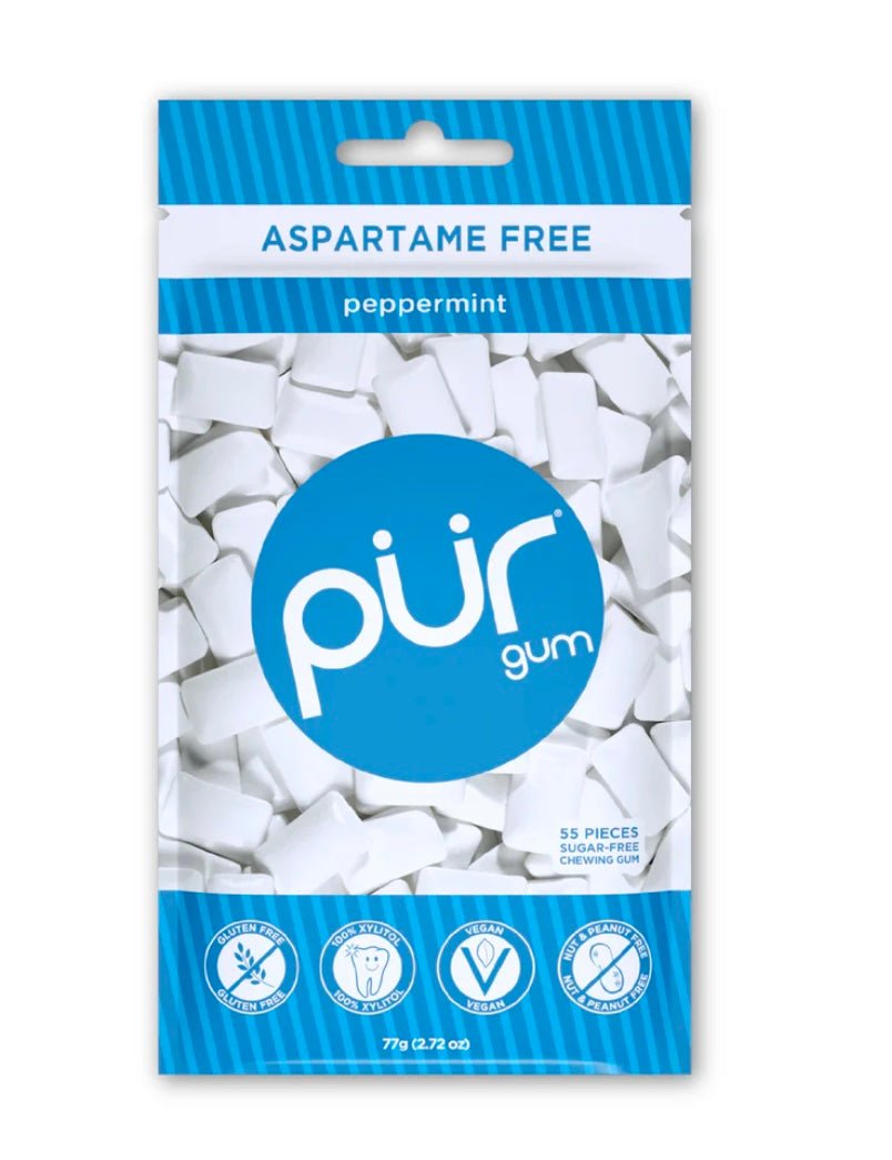 PUR Peppermint Gum Bag 77g