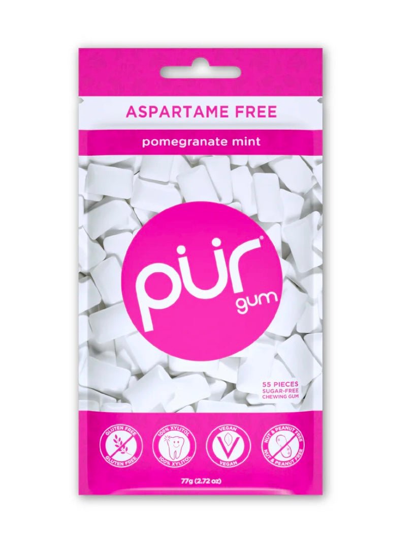 PUR - Pomegranate Mint Gum Bag 77g