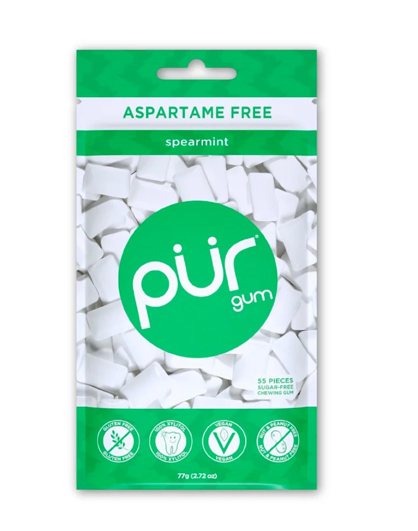 PUR Spearmint Gum Bag 77g
