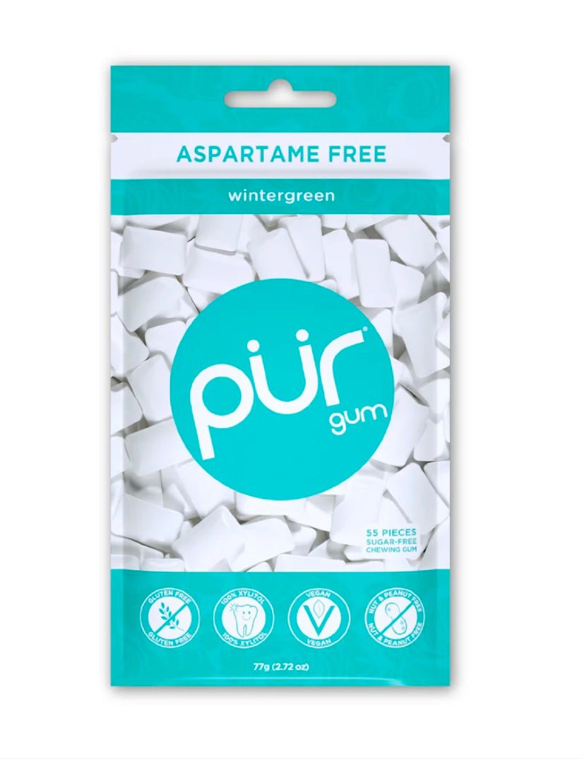PUR - Wintergreen Gum Bag 77g