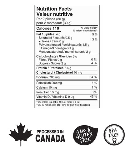 RAINCOAST - Wild Salmon Jerky Original 50g (limited edition)