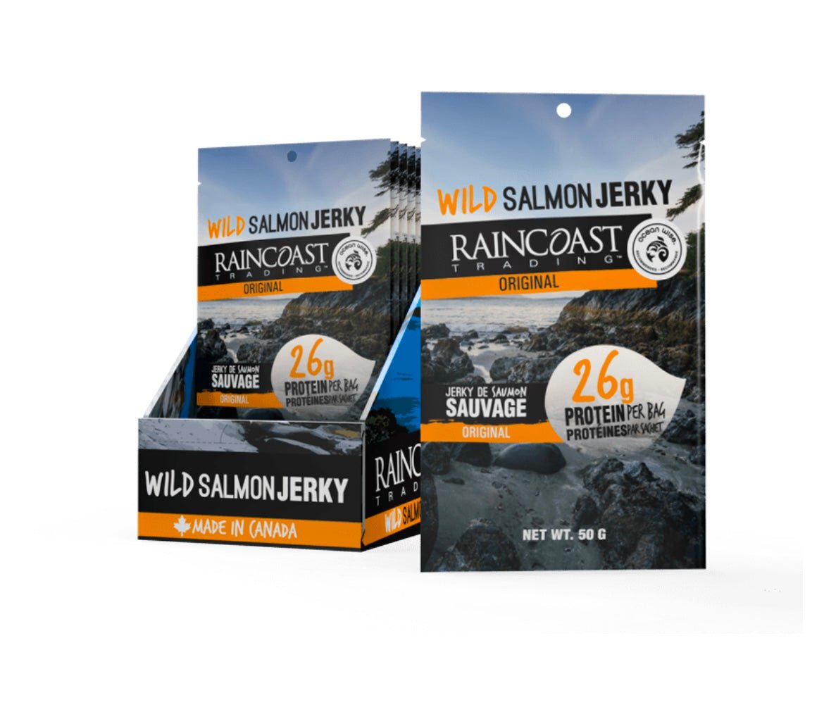 RAINCOAST - Wild Salmon Jerky Original 50g (limited edition)