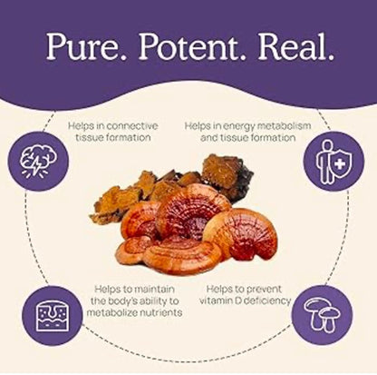Real Mushrooms Vitamin D2Z 120 capsules