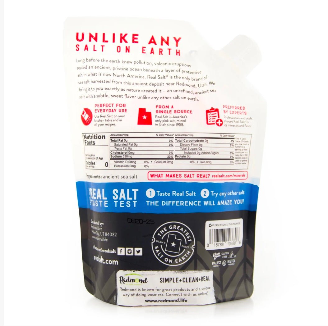 Real Salt® Coarse Refill Pouch, 454g