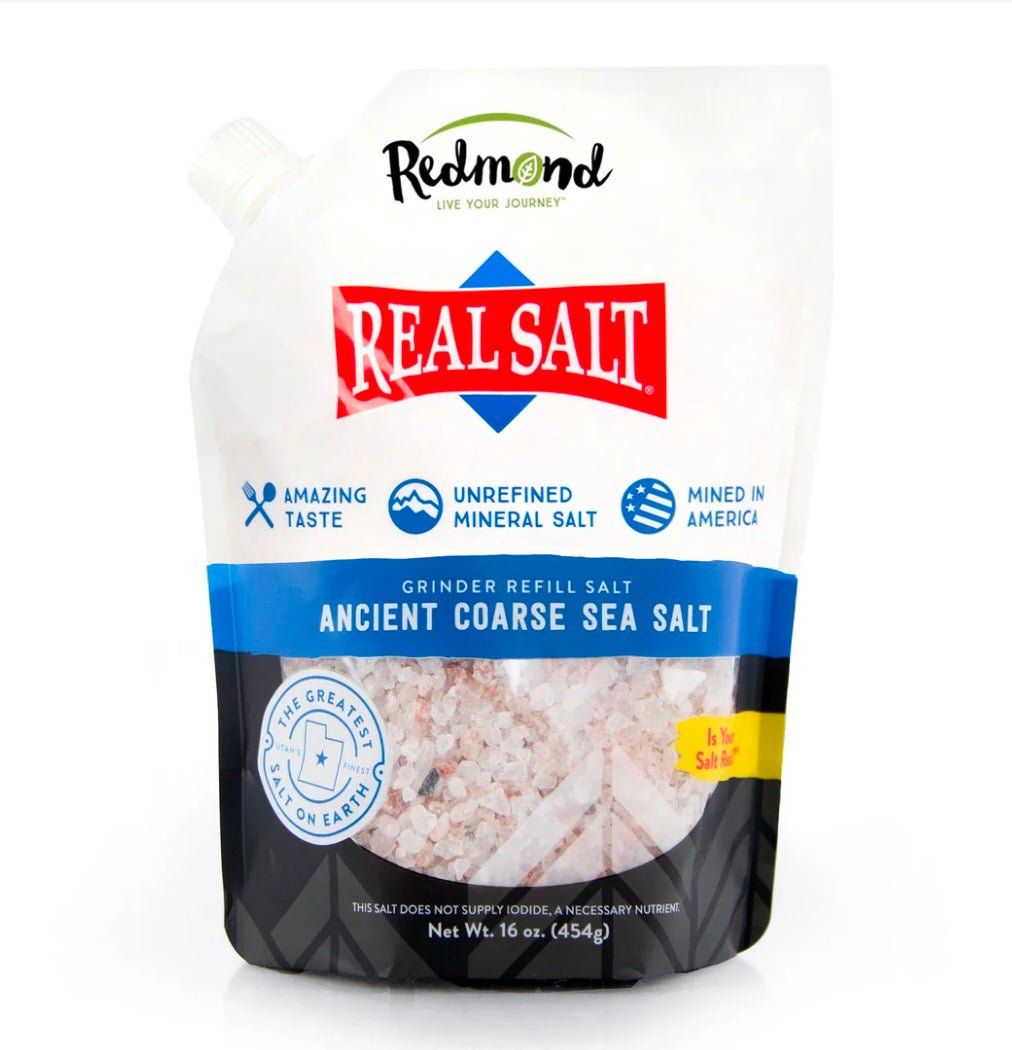 Real Salt® Coarse Refill Pouch, 454g