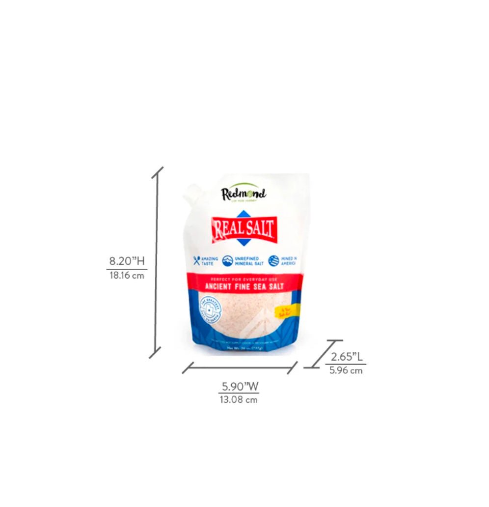 Real Salt® Fine Refill Pouch, 737g