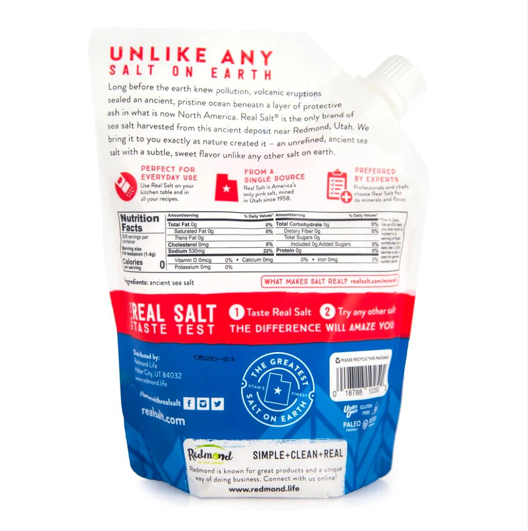 Real Salt® Fine Refill Pouch, 737g