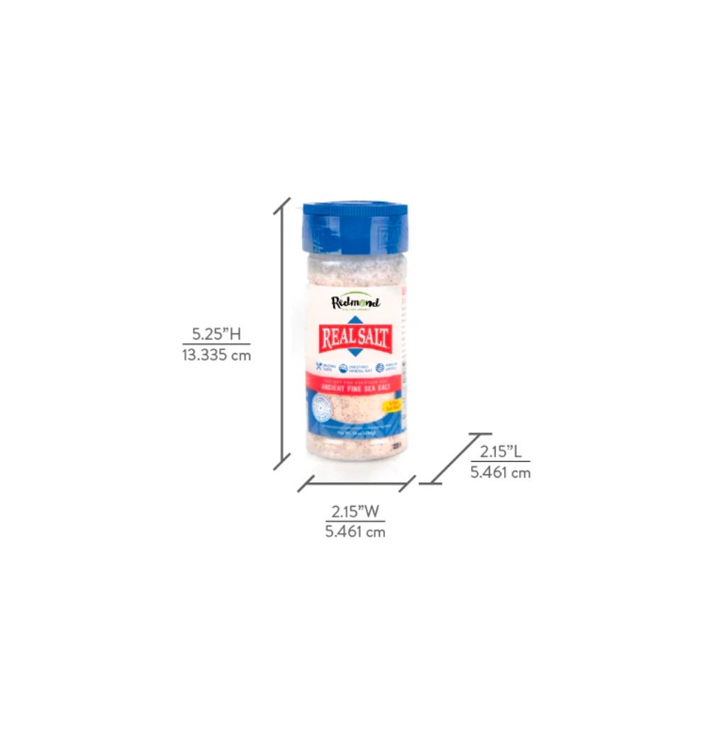 Real Salt® Fine Shaker, 284g