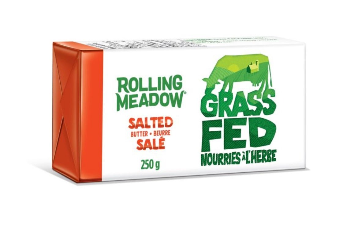 Rolling Meadow Grass Fed Salted Butter (250g)