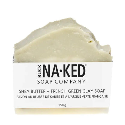 Shea Butter & French Green Clay Soap - 150g/5oz