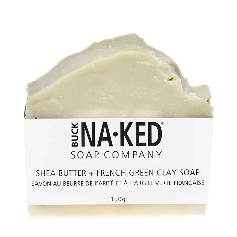 Shea Butter & French Green Clay Soap - 150g/5oz